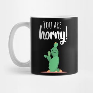 Cactus horny cute Mug